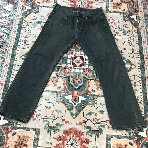 Levi's Men's Relaxed Jeans in Dark Blue 559 33x32 🩵 - Picture 1 of 3